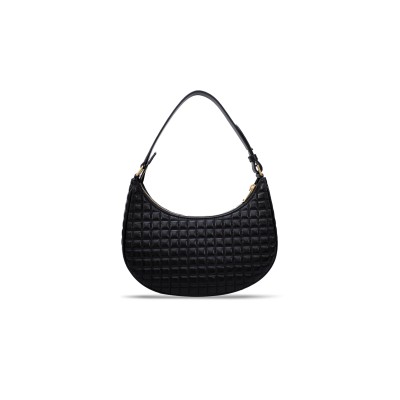 CELINE AVA BAG IN TRIOMPHE QUILT LAMBSKIN 193952BZJ.01BA (23*14*7cm)